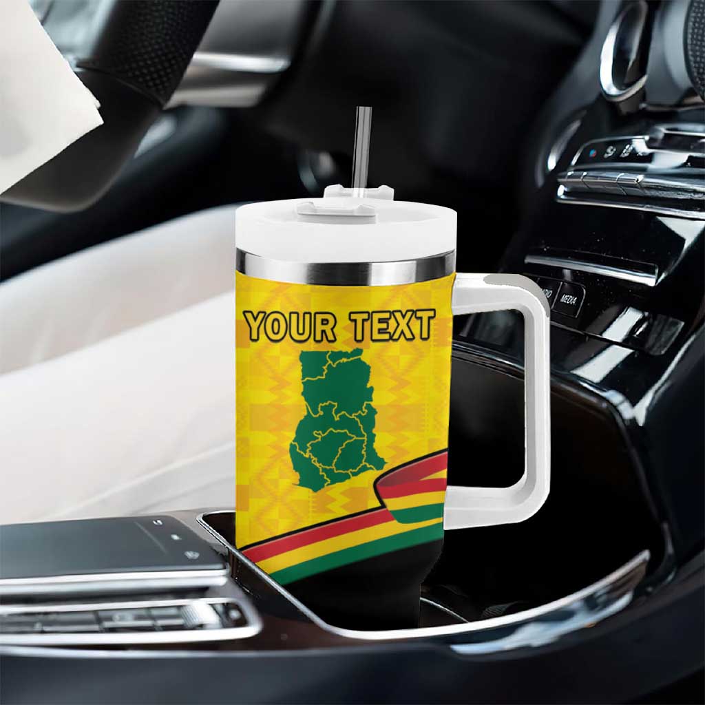 Personalised Afro Ghana Tumbler With Handle 68th Anniversary Independence