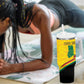 Personalised Afro Ghana Tumbler With Handle 68th Anniversary Independence