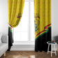 Afro Ghana Window Curtain 68th Anniversary Independence