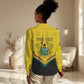 Personalised Afro Ghana Women Casual Shirt 68th Anniversary Independence LT15