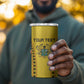 Custom Ghana Football 4 in 1 Can Cooler Tumbler Mix Adinkra Pattern