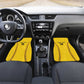 Custom Ghana Football Car Mats Mix Adinkra Pattern
