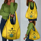 Custom Ghana Football Grocery Bag Mix Adinkra Pattern