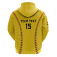 Custom Ghana Football Hoodie Mix Adinkra Pattern