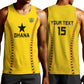 Custom Ghana Football Men Tank Top Mix Adinkra Pattern
