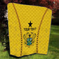 Custom Ghana Football Quilt Mix Adinkra Pattern