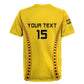 Custom Ghana Football Rugby Jersey Mix Adinkra Pattern