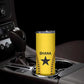 Custom Ghana Football Skinny Tumbler Mix Adinkra Pattern
