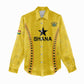 Custom Ghana Football Women Casual Shirt Mix Adinkra Pattern LT15