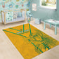 Custom Afro South Africa Soccer Area Rug Go Champions
