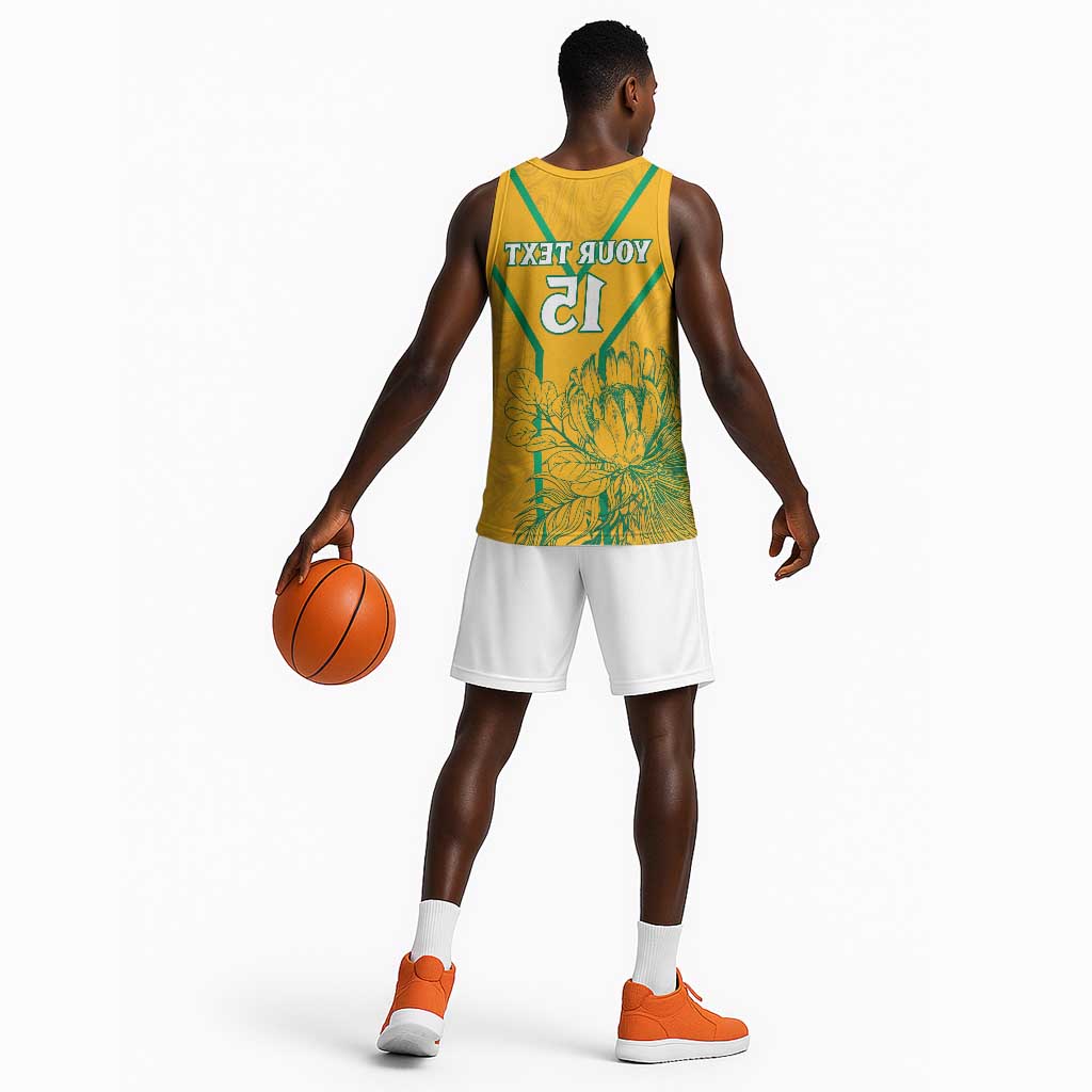 Custom Afro South Africa Soccer Basketball Jersey Go Champions - African Pride