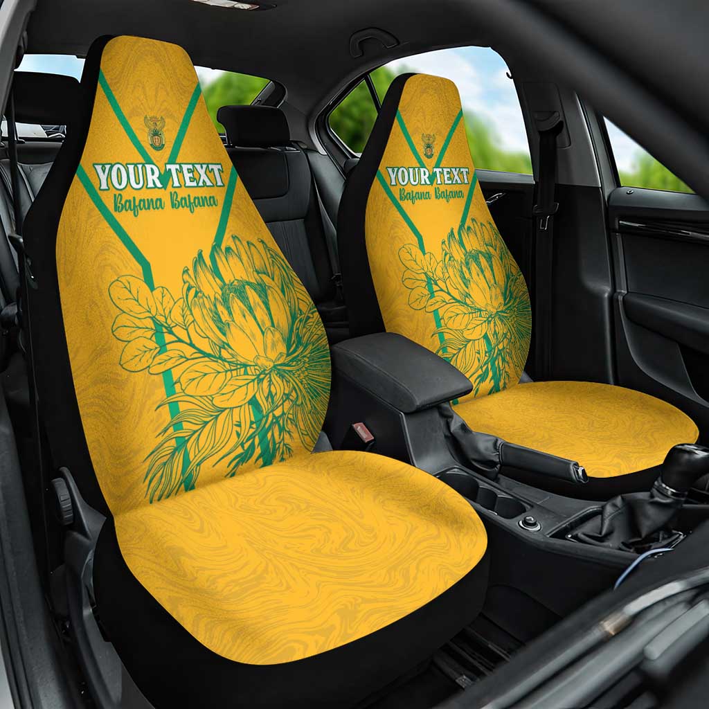 Custom Afro South Africa Soccer Car Seat Cover Go Champions