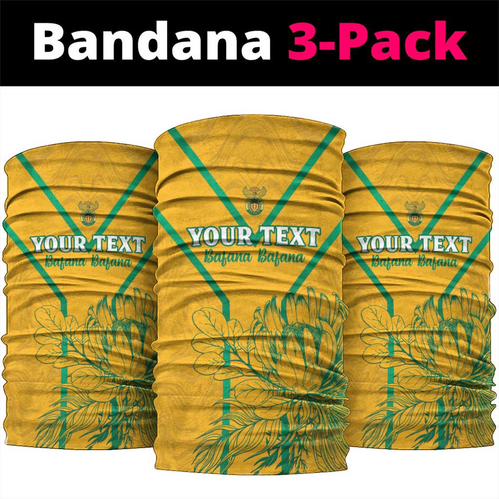 Custom Afro South Africa Soccer Neck Gaiter Go Champions LT15