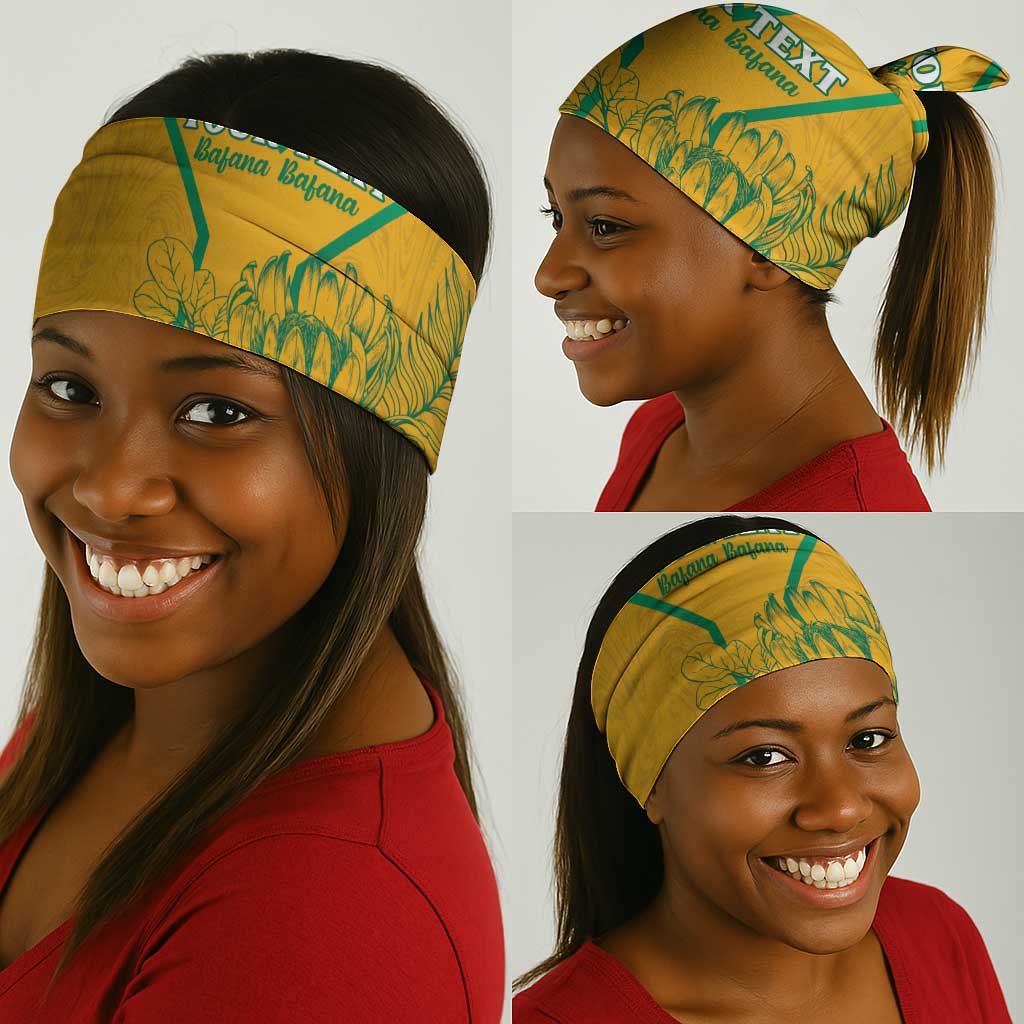 Custom Afro South Africa Soccer Neck Gaiter Go Champions LT15
