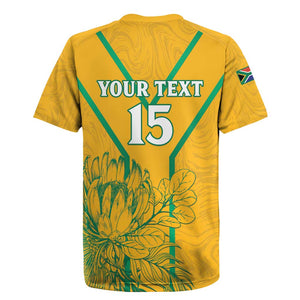 Custom Afro South Africa Soccer Rugby Jersey Go Champions