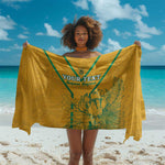 Custom Afro South Africa Soccer Sarong Go Champions