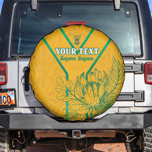 Custom Afro South Africa Soccer Spare Tire Cover Go Champions