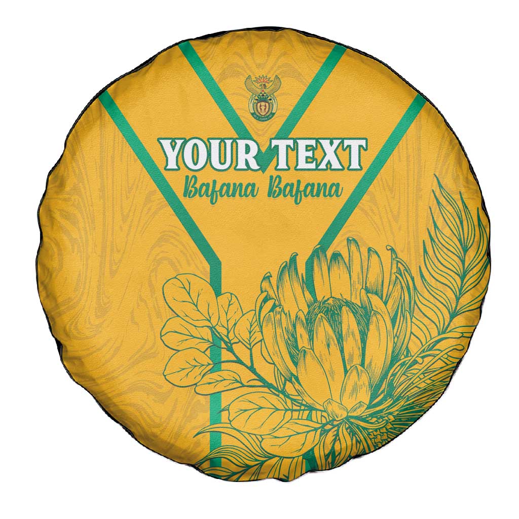 Custom Afro South Africa Soccer Spare Tire Cover Go Champions