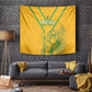 Custom Afro South Africa Soccer Tapestry Go Champions