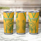 Custom Afro South Africa Soccer Tumbler Cup Go Champions