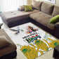 Afro South Africa Freedom Day Area Rug Nelson Mandela