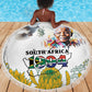 Afro South Africa Freedom Day Beach Blanket Nelson Mandela
