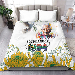 Afro South Africa Freedom Day Bedding Set Nelson Mandela