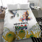 Afro South Africa Freedom Day Bedding Set Nelson Mandela