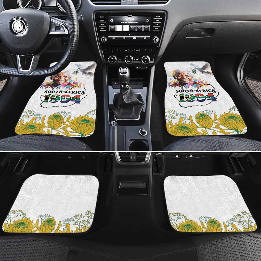 Afro South Africa Freedom Day Car Mats Nelson Mandela