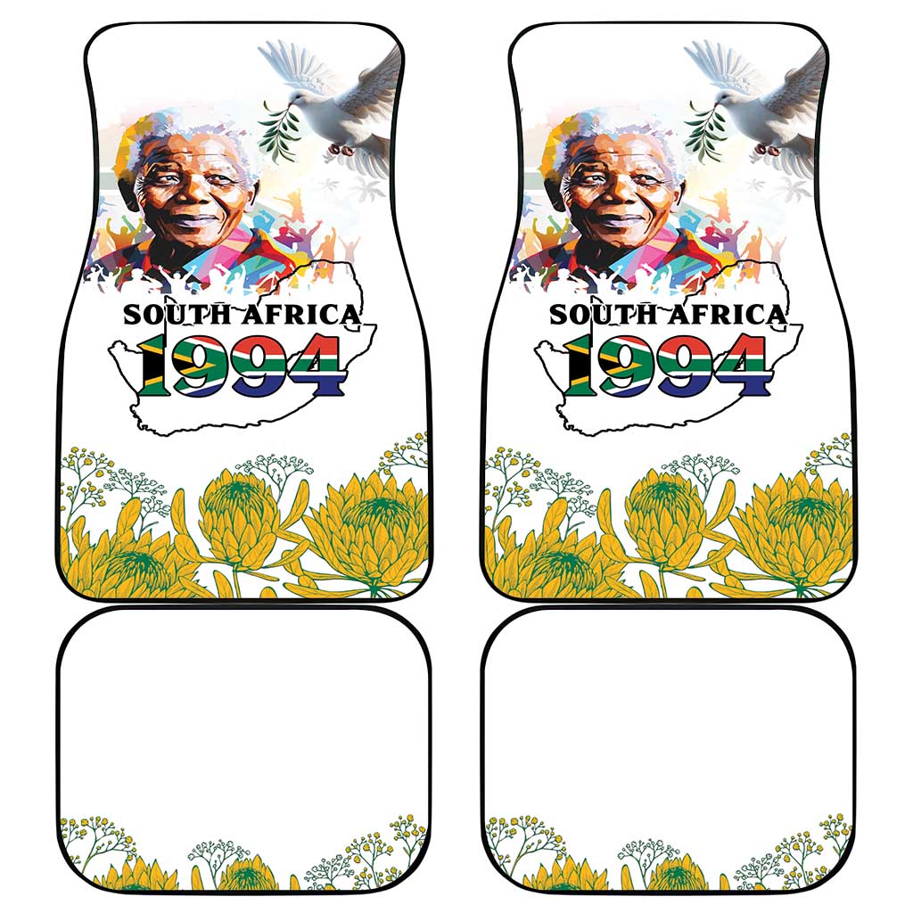 Afro South Africa Freedom Day Car Mats Nelson Mandela