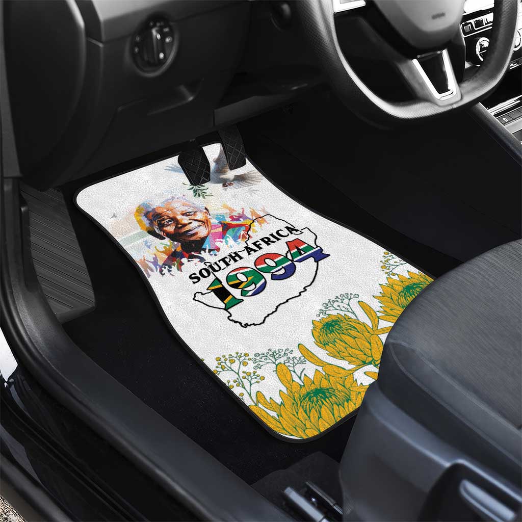 Afro South Africa Freedom Day Car Mats Nelson Mandela