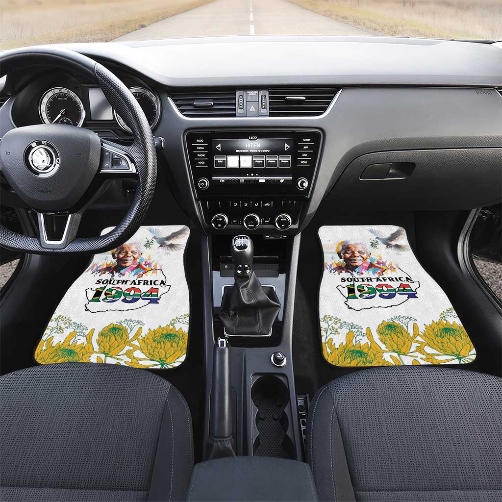 Afro South Africa Freedom Day Car Mats Nelson Mandela