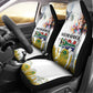 Afro South Africa Freedom Day Car Seat Cover Nelson Mandela