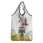 Afro South Africa Freedom Day Grocery Bag Nelson Mandela