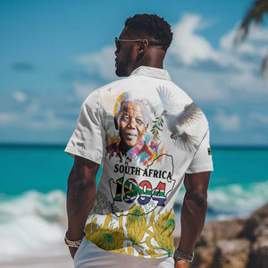 Afro South Africa Freedom Day Hawaiian Shirt Nelson Mandela