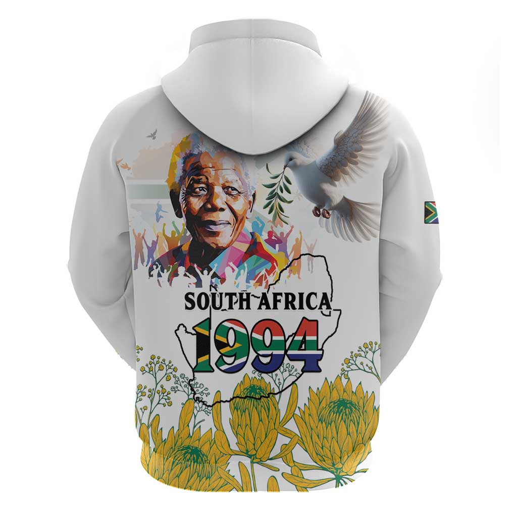 Afro South Africa Freedom Day Hoodie Nelson Mandela