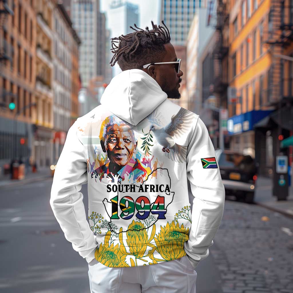 Afro South Africa Freedom Day Hoodie Nelson Mandela