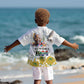 Afro South Africa Freedom Day Kid Hawaiian Shirt Nelson Mandela