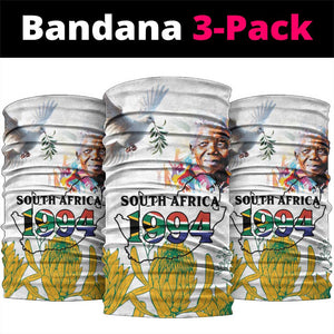 Afro South Africa Freedom Day Neck Gaiter Nelson Mandela LT15