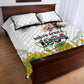 Afro South Africa Freedom Day Quilt Bed Set Nelson Mandela