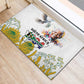 Afro South Africa Freedom Day Rubber Doormat Nelson Mandela