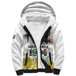 Afro South Africa Freedom Day Sherpa Hoodie Nelson Mandela