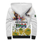 Afro South Africa Freedom Day Sherpa Hoodie Nelson Mandela