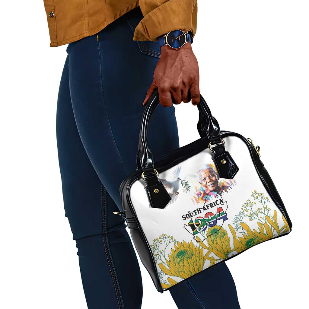 Afro South Africa Freedom Day Shoulder Handbag Nelson Mandela