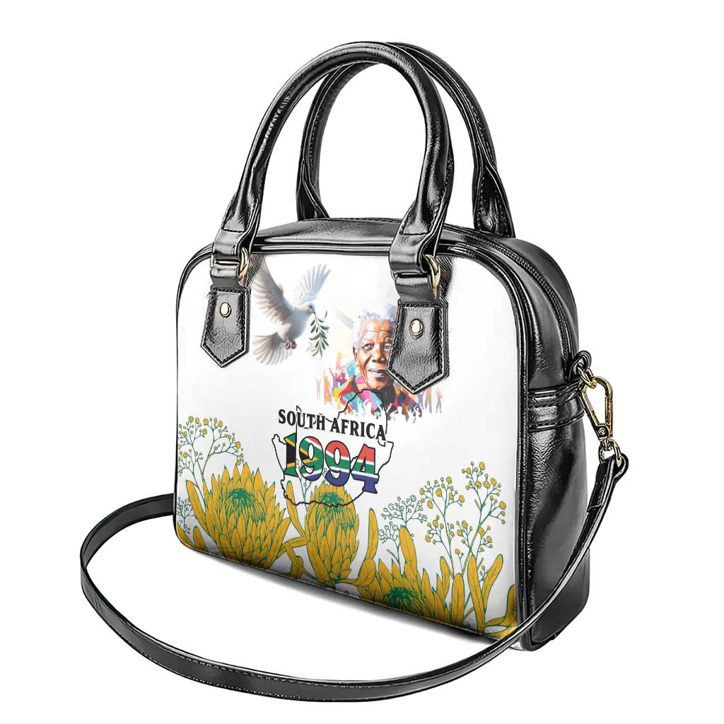 Afro South Africa Freedom Day Shoulder Handbag Nelson Mandela
