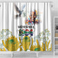 Afro South Africa Freedom Day Shower Curtain Nelson Mandela
