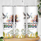 Afro South Africa Freedom Day Skinny Tumbler Nelson Mandela