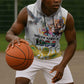 Afro South Africa Freedom Day Sleeveless Hoodie Nelson Mandela - African Pride