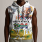 Afro South Africa Freedom Day Sleeveless Hoodie Nelson Mandela - African Pride