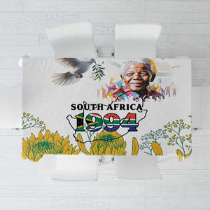 Afro South Africa Freedom Day Tablecloth Nelson Mandela